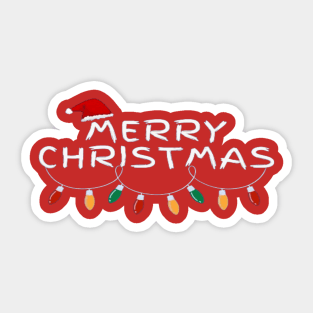 Merry Christmas Sticker